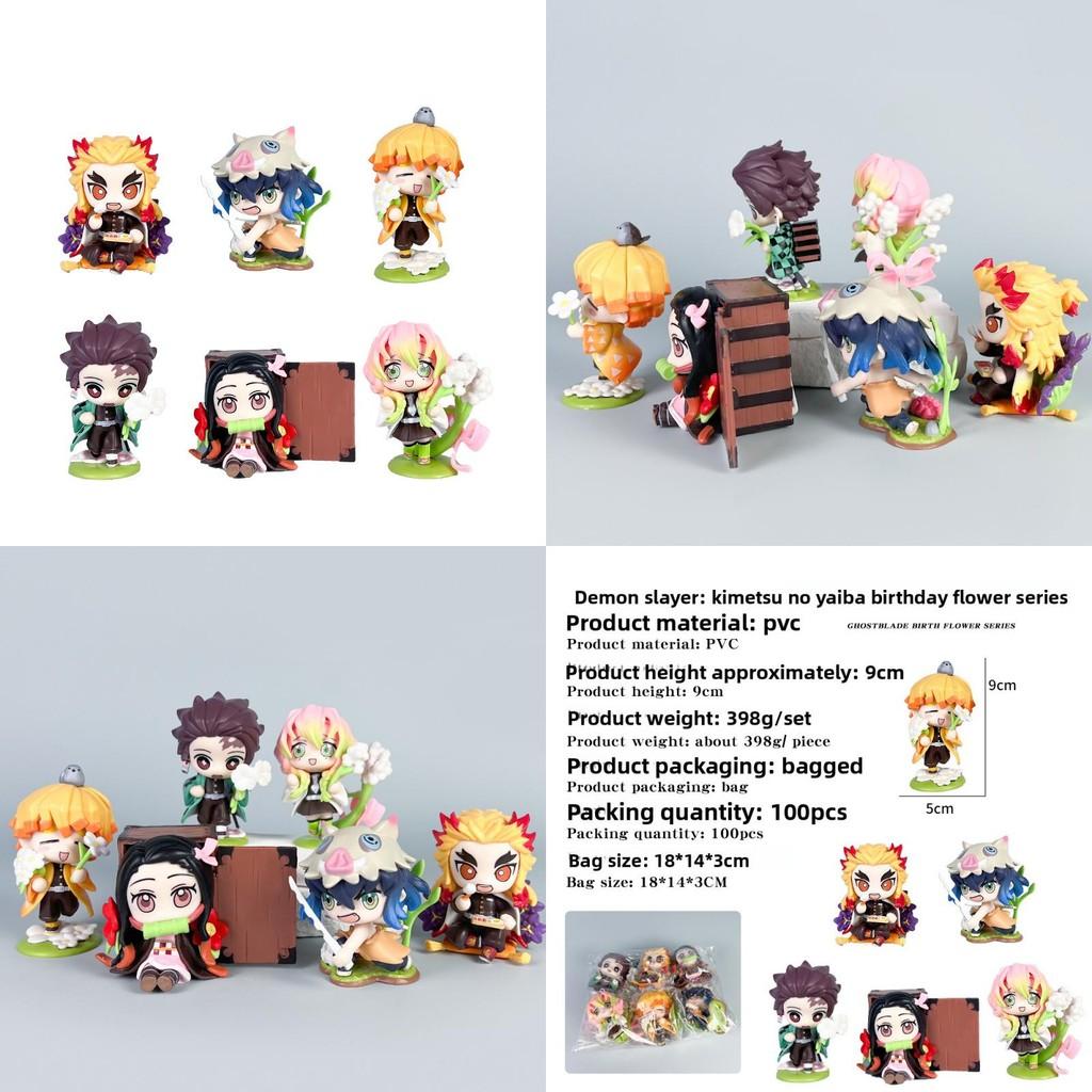 Demon Slayer Kimetsu No Yaiba Pvc Action Figures For Anime Enthusiasts And Decor