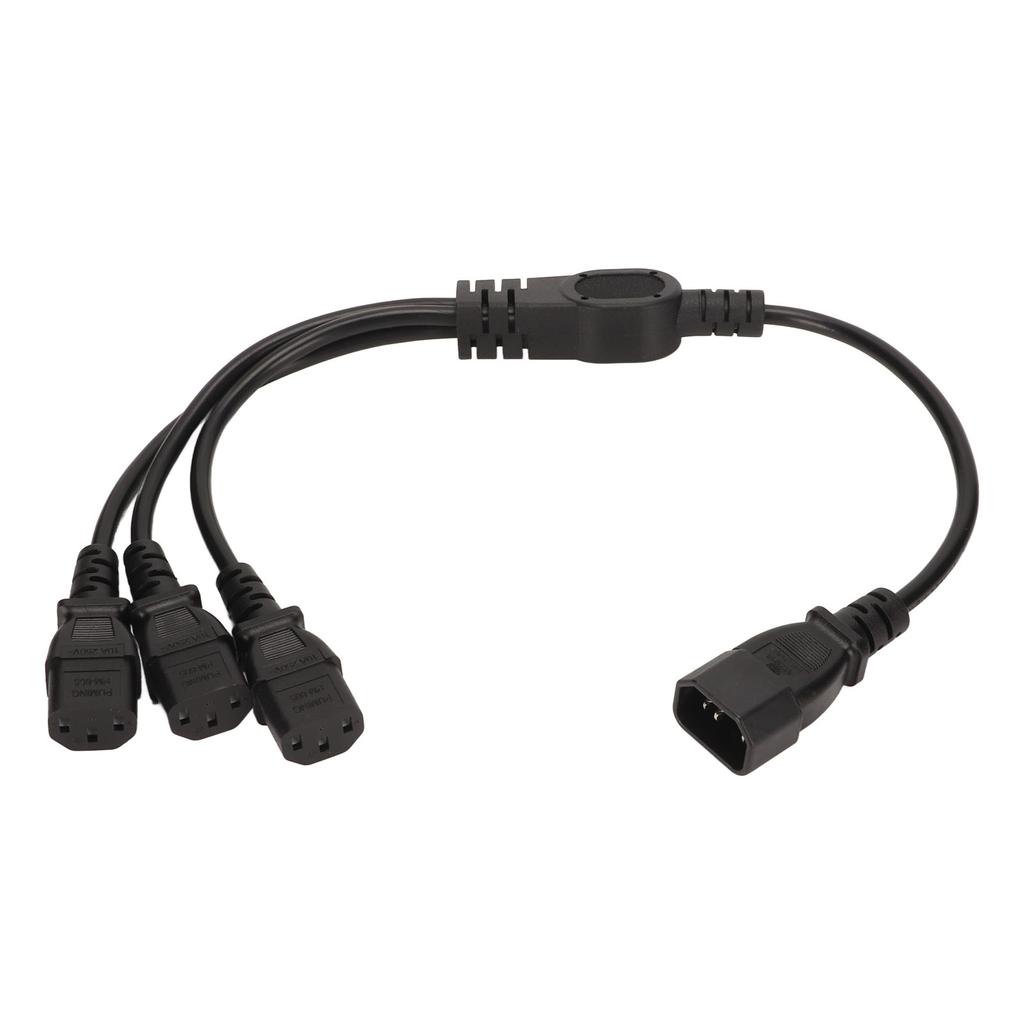 Кабель питания IEC 320 C14 - 3 X C13 Универсальный 1 к 3 IEC 320 C14 Male - 3 X C13 Female Y-разветвитель