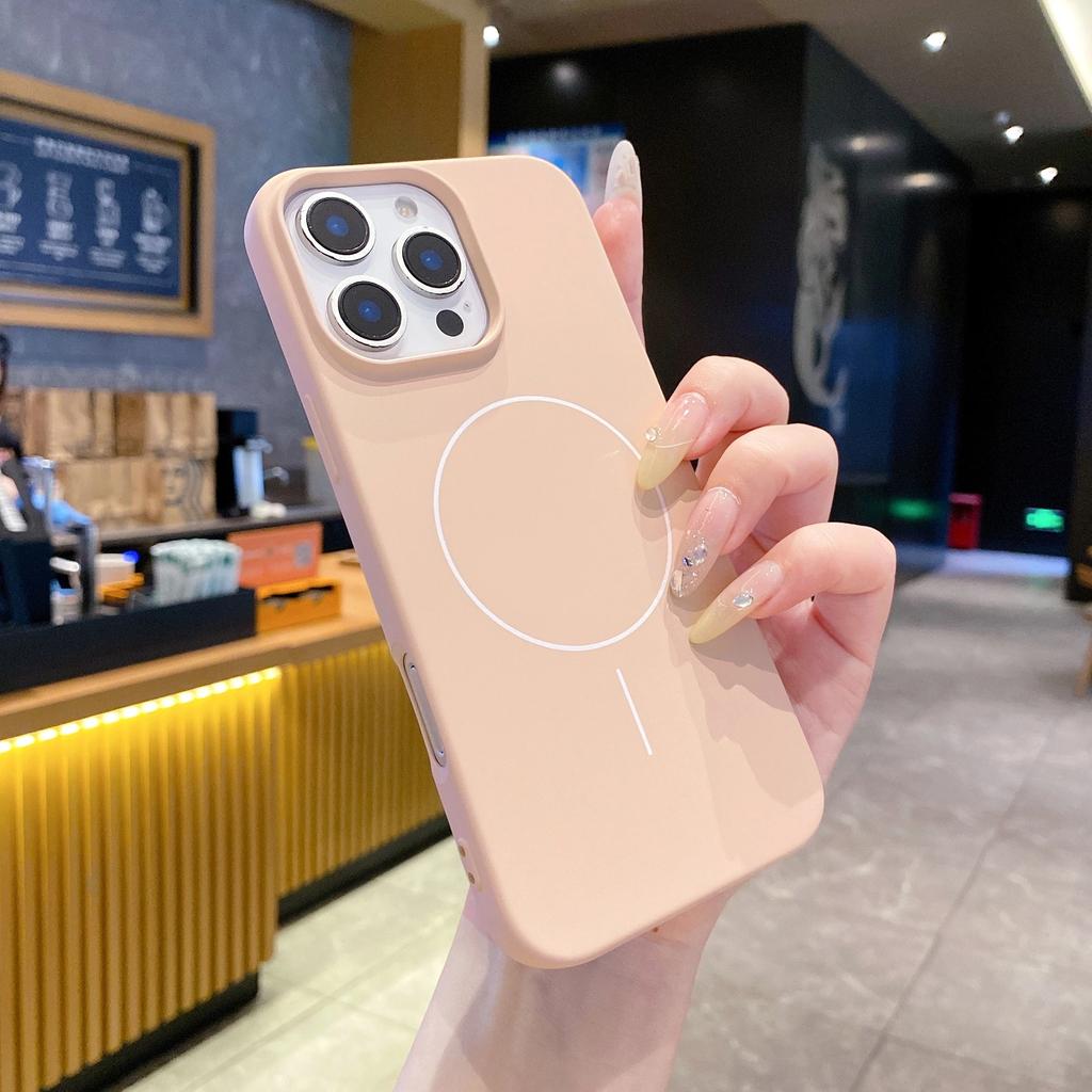 Магнитный Силиконовый Защитный Чехол Для Телефона Для iPhone Air 17 15 14 13 12 11 16 Pro Max Plus 16E Magsafe Беспроводная Зарядка Чехол