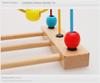 Wooden Fruit & Animal Beads: Educational Toys for Kids' Intelligence & Hand-Eye Coordination Development
