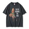 2025 Summer Youre Ruining The Vibe Marcus The Worm Funny Meme Tshirt I Dont Like This Rock 100 Pure Cotton Printed Tshirt