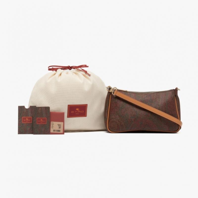 Etro Жаккардовая сумка через плечо с узором пейсли R0369 0n461 8010 600
