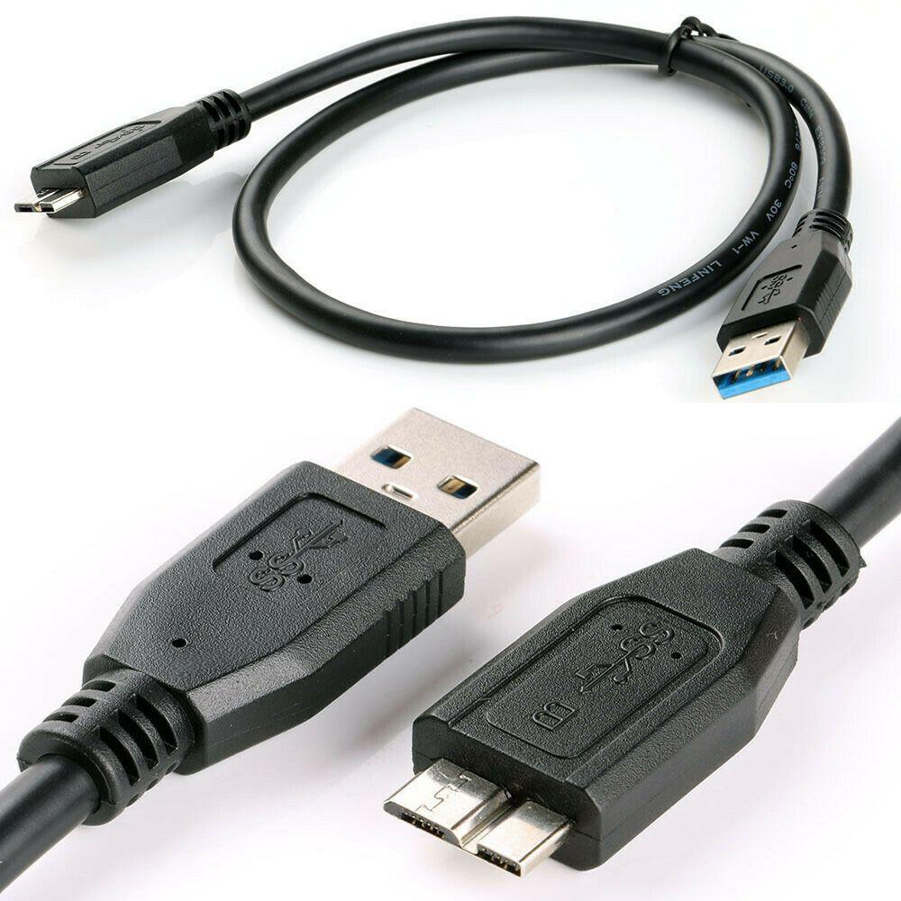 B HDD Cable Adapter Cord Hard Drive Cable Data Sync Cable Cord Micro B USB 3.0 Cable HDD Data Wire