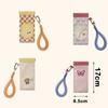 Portable Women's Silicone Glasses Storage Bag Anti-Prure Sunscreen Bag Waterproof Wear-Resistant Hanging Bag for Eyewear