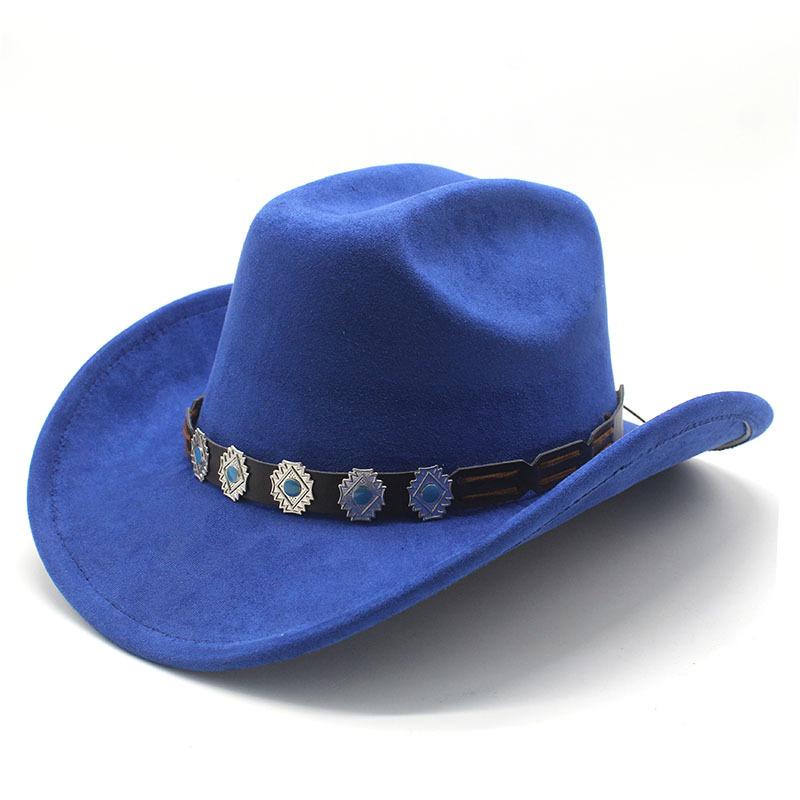 Fashion Casual High Top Big Eaves Suede Jazz Hat Outdoor Shopping Styling Felt Top Hat