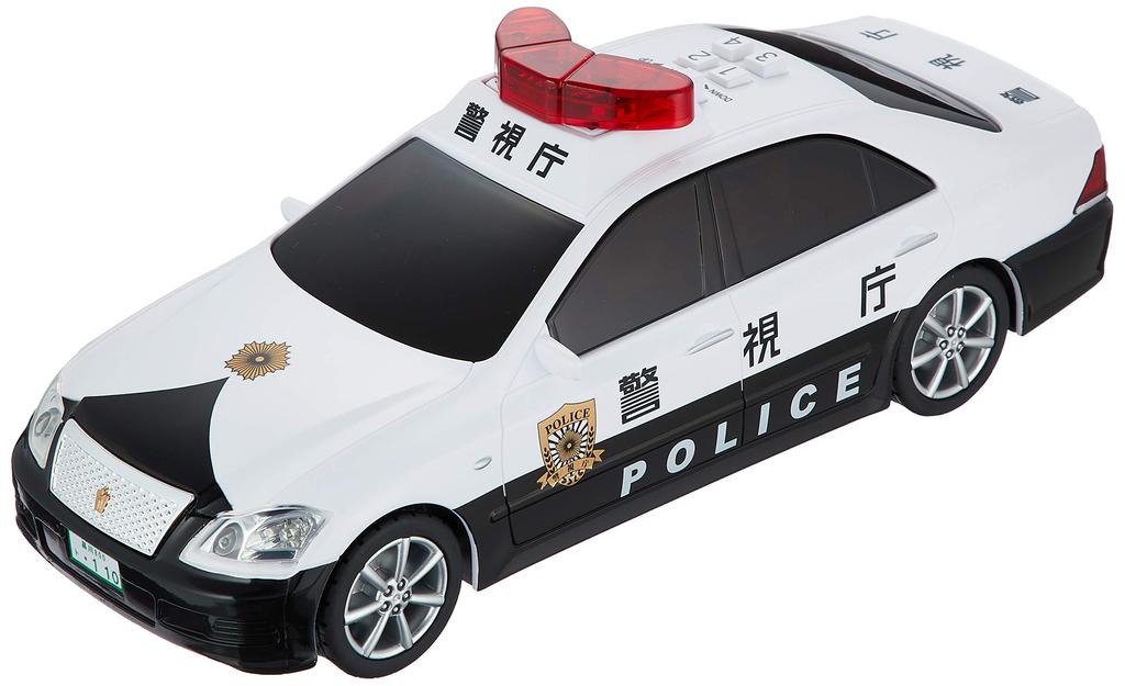 Toyco Sound Friction Crown Police Car &