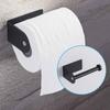 Stainless Steel Toilet Tissue Holder Wall Mounted Tissue Roll Dispenser Self-adhesive Towel Hanger Plastic Wrap Holder