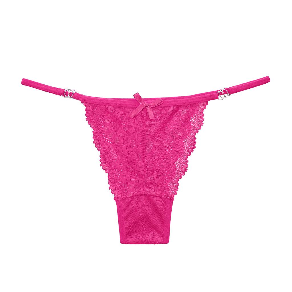 Женские трусики-стринги, сексуальные кружевные трусы с цветами и низкой талией, модные прозрачные трусы197