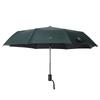 Automatic UV Tri-fold Umbrella Vinyl Sunscreen UV Protection Parasol Custom Printing LOGO Folding Umbrella Female
