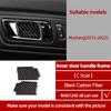Real Carbon Fiber For Ford Mustang 2015-2022 Center Console Gear Shift Panel Trim Cover Tuning Stickers Car Interior Accessories