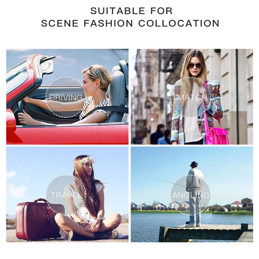 Fashion New Polygonal Metal Sunglasses Retro Ladies Glasses Classic Trend Luxury Driving Travel Eyewear Uv400