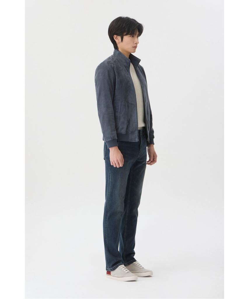 Brentwood [Boulder Leather] Goat Suede Blouson Brudx26111Bux
