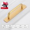 Aluminium Alloy Door Handle Self-Adhesive Door Handlebar Fashion Door Knob  Cupboard