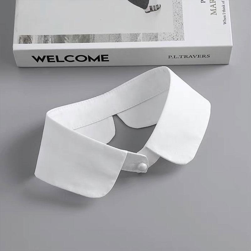 Perfect Match White Stand Collars Detachable Fake Collar Simplicity Fashion Faux False Collar For Women Girls
