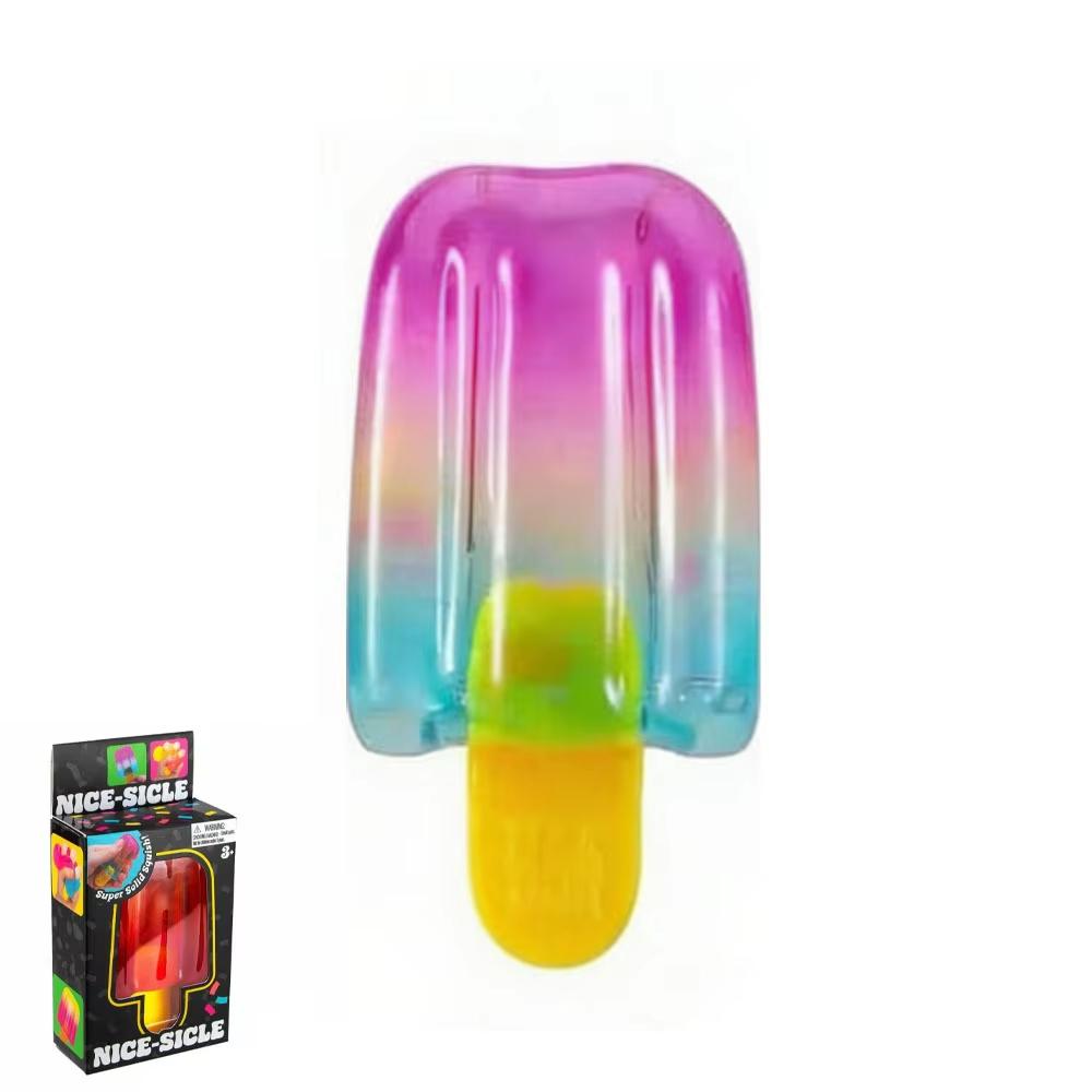 Schylling Needoh Nice Cube Сенсорный Nice-Sicle Снятие Стресса Мягкий Куб Против Тревоги Сжимаемый Объект Для Концентрации Популяция С СДВГ