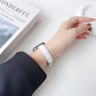Классический цветной прозрачный ремешок для Apple Watch Band Series 9 8 7 6 SE 5 4 Браслет Ultra2 49 мм 41/45 мм 40/44 мм Тонкий ремешок для запястья