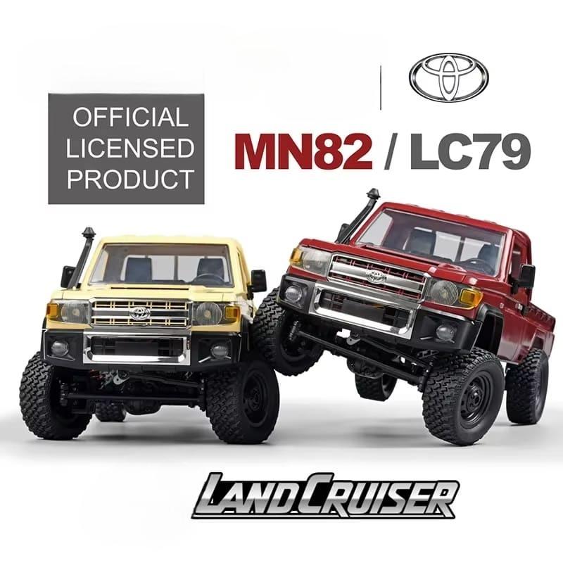 Новый 1:12 Устойчивая к падениям радиоуправляемая машина MN82 4WD ретро полномасштабная имитация внедорожника вездеход с дистанционным управлением пикап радиоуправляемый грузовик игрушка в подарок