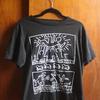 Винтажная черная хлопковая футболка Keith Haring Унисекс Тур S-5XL CR051 Унисекс Футболка