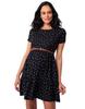 Повседневное платье для беременных INEZ Black Dot [Seraphin] Платье, Кормление грудью, Женское