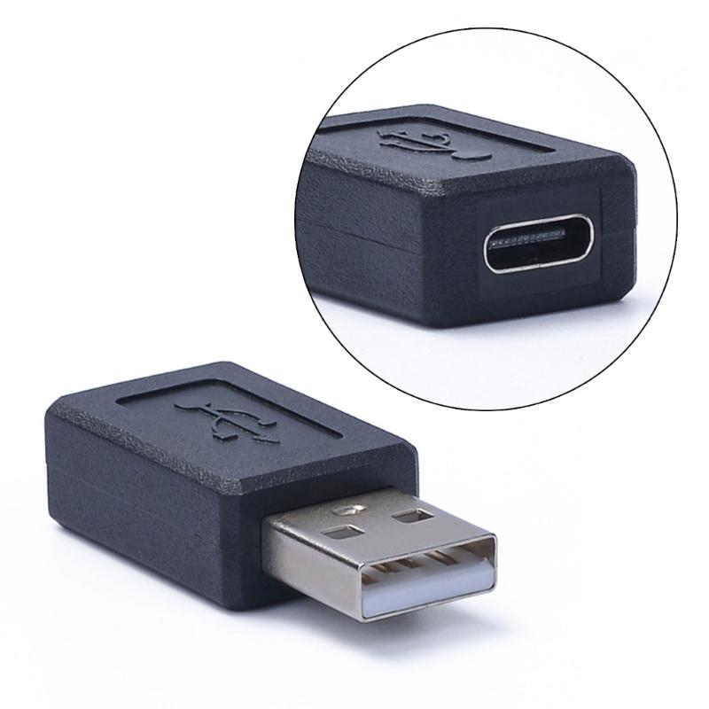 Адаптер USB C Female на USB Male Адаптер USB C на USB 2.0 480 Мбит/с Передача данных Адаптер Type C на USB для ноутбуков