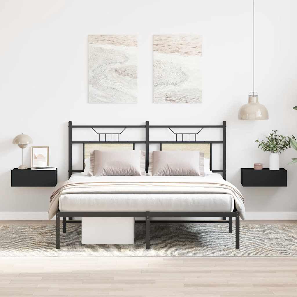 Schlichte Hängende Nachttische, 2 Stück, Wandmontierte Schubladen-Nachtkommode, 40x30x15 Cm