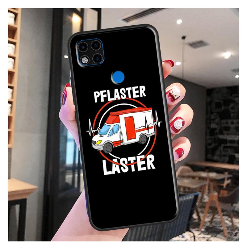 Ambulance EMS EMT Paramedic Funda For Xiaomi Redmi Note 10S 9S 8T 9 Note 10 Pro Note 11 Pro Redmi 9C 9A 9T Soft Case