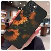Солнечный чехол с подсолнухом для iPhone 15 Pro Max 14 13 12 11 16 17 Pro Max mini 15 16 Plus 16e 17 Air Чехол для телефона