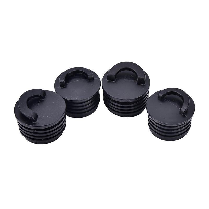4Pcs Durable Rubber Kayak Marine Boat Scupper Stopper Drain Holes Plugs