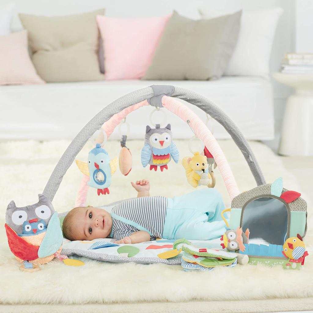 SKIP HOPSKIPHOP Игровой коврик Tree Top Friends Activity Серый TYSH307275 Спортзал/Пастель