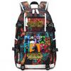 Bag Anime Peripheral Five Wushu Second Dimensional Backpack for Junior High School Students and Elementary School Students Large Capacity Backpack