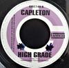 7-дюймовая пластинка CAPLETON / JUNIOR KELLY - High Grade / OK GRE746 Greensleeves Re 1999 UK Регги, Ска и Даб Б/У