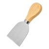 Wooden Handle Stainless Steel Mini Cheese Knife Cake Fork Butter Cheese Knife Baking Tool