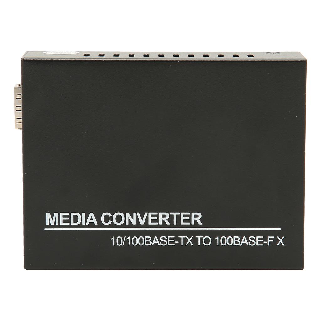 SFP Ethernet-коммутатор 10M 100M с автоматическим согласованием, полный полудуплекс, светодиодный индикатор, оптоволоконный медиаконвертер