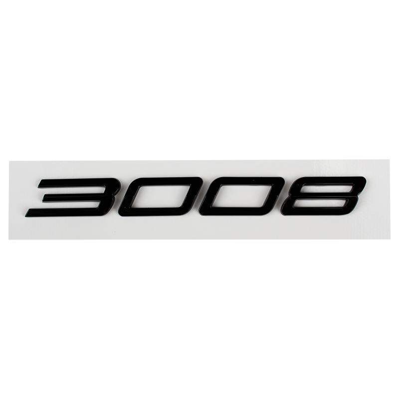 1 шт. Автомобильные 3D-буквы Логотип Наклейки Стикер Для 2008 3008 4008 5008 2023 2024 2025 Багажник Автомобиля Алфавит Эмблема Значок Наклейки