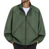 Men's Lightweight Breathable Outdoor Sports Jacket with Stand Collar and Mesh Design for Wear