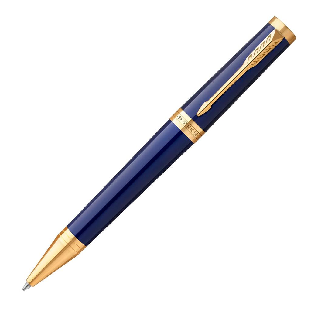 Parker Ballpoint Pen Ingenuity Dark Blue GT Medium Point Gift Box Genuine Imported Product 2182628 Oil-based
