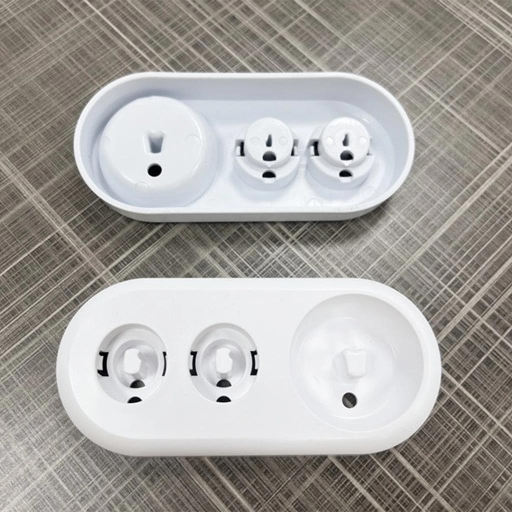 1 шт. Электрический держатель зубной щетки, кронштейн для зубной щетки, пластиковая подставка для размещения зубной щетки для ванной комнаты, мужская обувь для фермеров