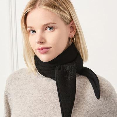 Nitina Cashmere Muffler BK