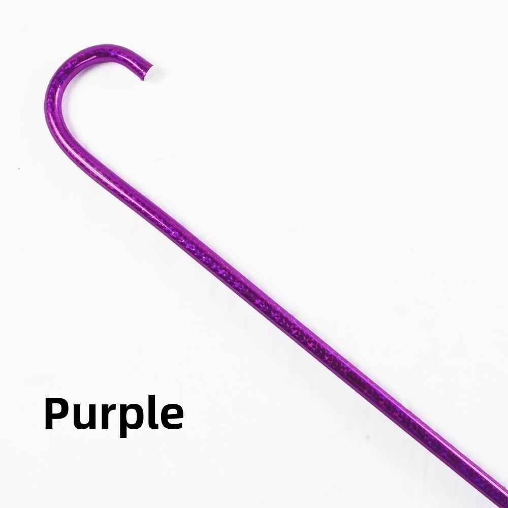 10 Colors Adult Children's Laser Dance Cane 60cm Out Dancing Hand Cane Stick  for Dance Accessories