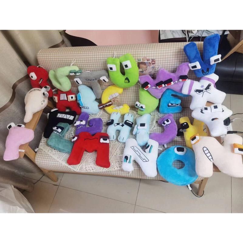 Плюшевые игрушки Alphabet Lore для изучения английского языка детьми