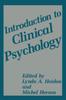 Книга Introduction To Clinical Psychology