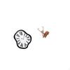 Акриловые плавящиеся настенные часы со скульптурой оленя Уникальные Креативные Искаженные И Фигурка оленя
