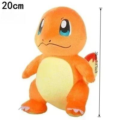 16-25CM Pokémon Plush Toy Pikachue Gengar Raichu Squirtle Eevee Charmander Bulbasaur Mewtwo Children's Birthday Christmas Gifts
