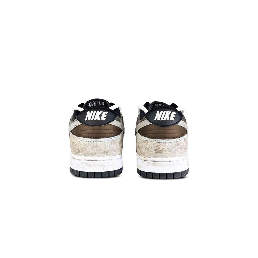 Nike Dunk Low Maris Sal Bubbles, Все в Линии, Устойчивые к Истиранию, Низкие, Для Скейтбординга, Унисекс, Серо-Коричневые, HF5441-100(Команда528-)