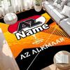 Custom Name Personalized AZ Alkmaar Print Carpet, Versatile Home Decor Rug, for Playroom, Apartment, Balcony, Entryway, Hallway Gift
