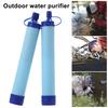 Personal Water Filter Straw Portable Water Purifying Device Outdoor Survival Camping Hiking Backpacking Emergency Water Filtration System