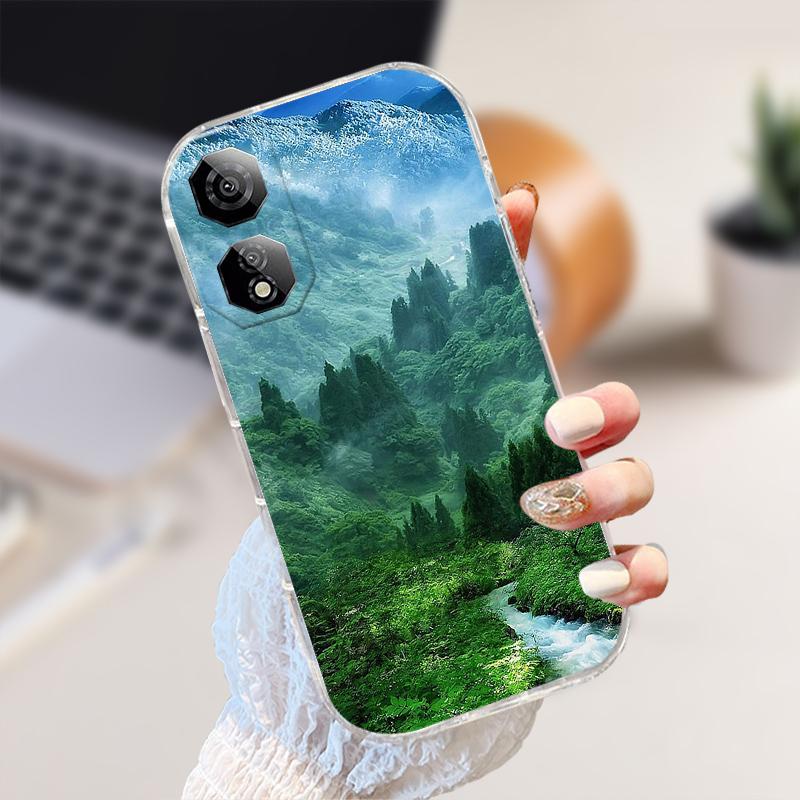 Чехол для ZTE Nubia Neo 2 5G NubiaNeo2 Мультяшное Животное Мягкий Силикон ТПУ Прозрачная Крышка Для Nubia Neo2 Z2352N Прозрачный Чехол Для Телефона