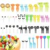 Animal Food Picks Mini Forks for Kids Cute Fruit Fork Bento Box Bento Accessories Food Decoration Fork Food Picks for Kids
