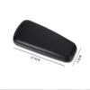 1PCS Black Car Armrest Cushion Car Main Driver Door Booster Cushion Center Armrest Box Cushion Leg Rest Arm Elbow Rest Knee Pads