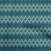 Cotton Flex Blue2 Fabric Asian Ikat Dress Material Fabric Print Fabric By The Yard 40 Inch